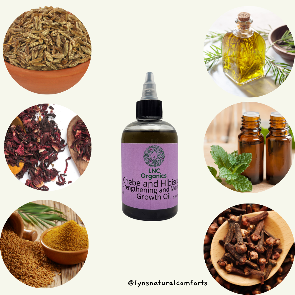 CHEBE AND HIBISCUS GROWTH OIL