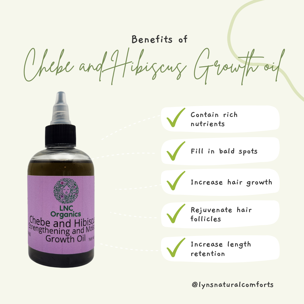 CHEBE AND HIBISCUS GROWTH OIL